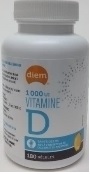 DIEM Vitamin D 1000 IU (100)